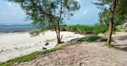 CHUMANI BEACH PLOT FOR SALE