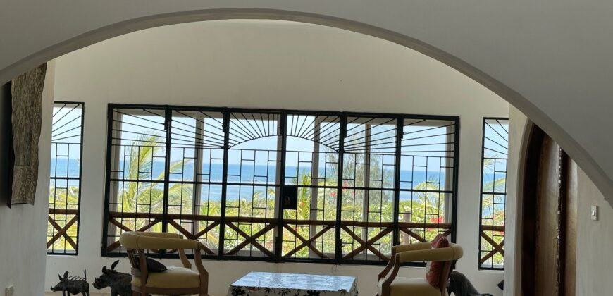 4 Acre Beachfront Property for Sale in Watamu, Malindi | Luxury 4BR Mansion + Development Land